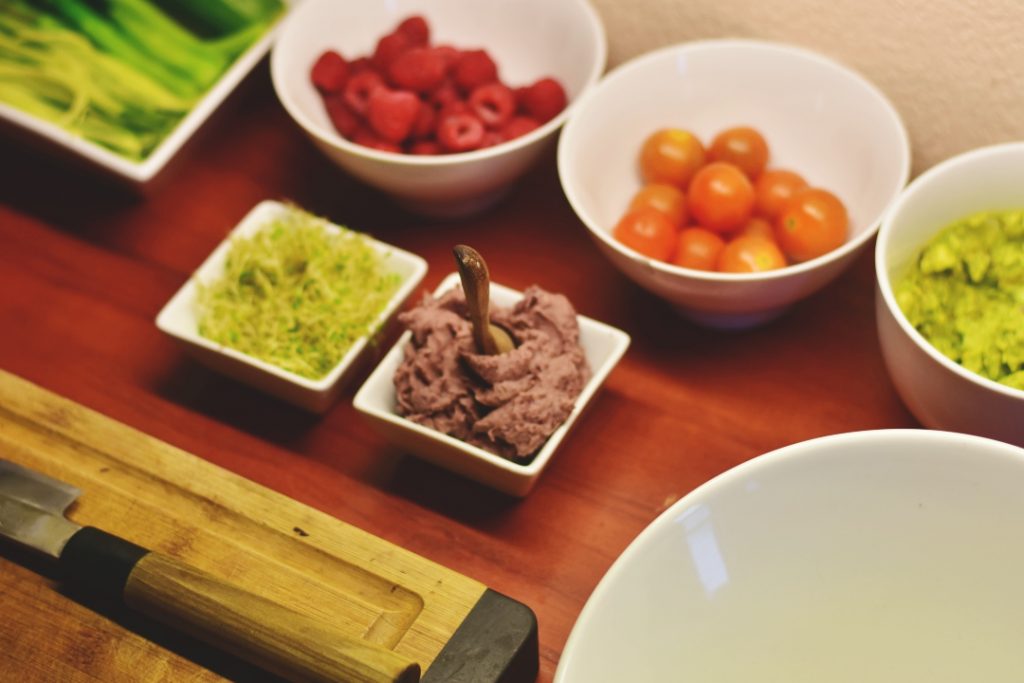 wegańskie domowe sushi